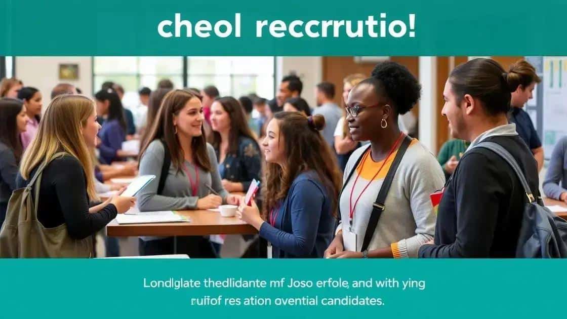 Innovative recruitment strategies