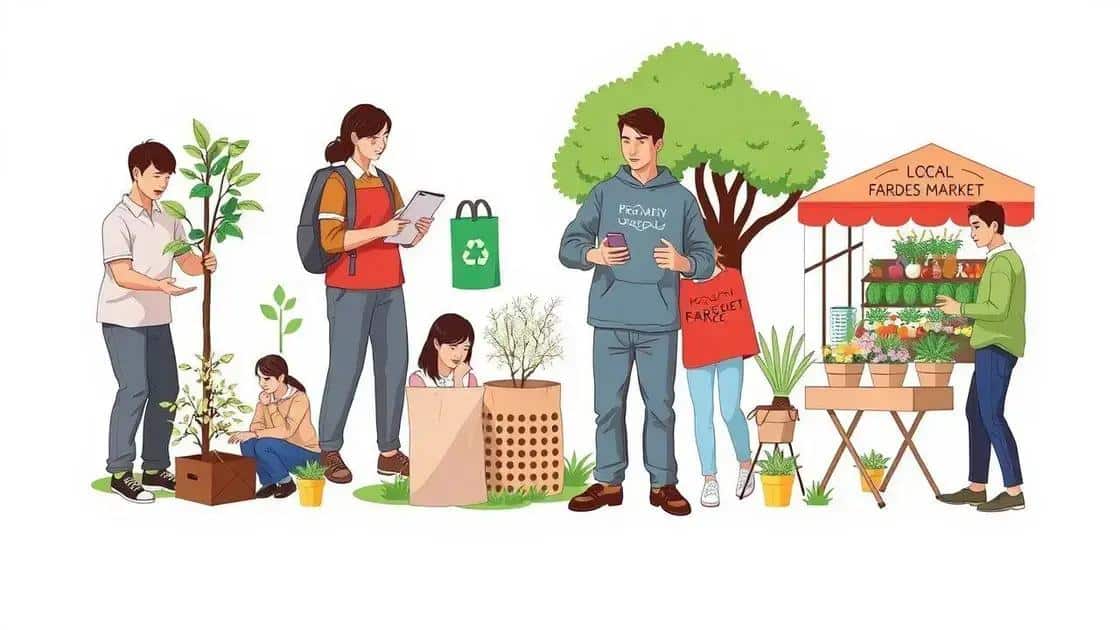 How individuals can contribute to sustainability