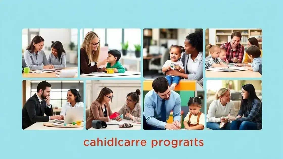 Case studies of successful childcare programs